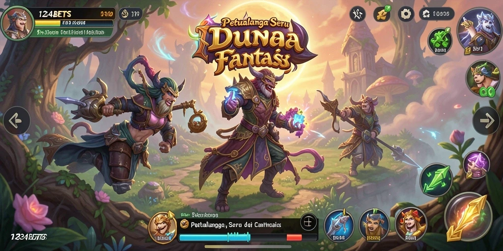 Screenshot gameplay 1234BETS menampilkan aksi seru di dunia petualangan.