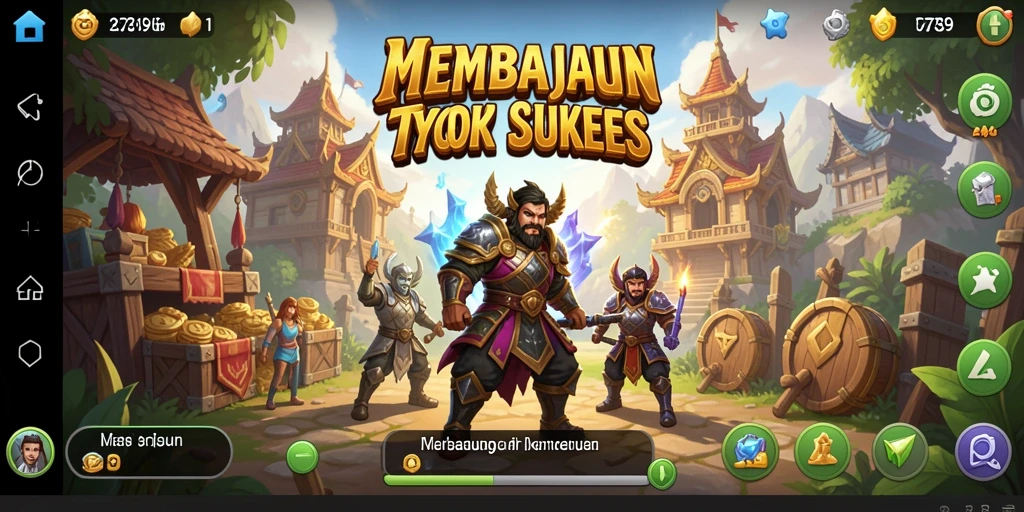 Screenshot utama menampilkan gameplay menarik dari 2739 yang penuh strategi Tycoon.