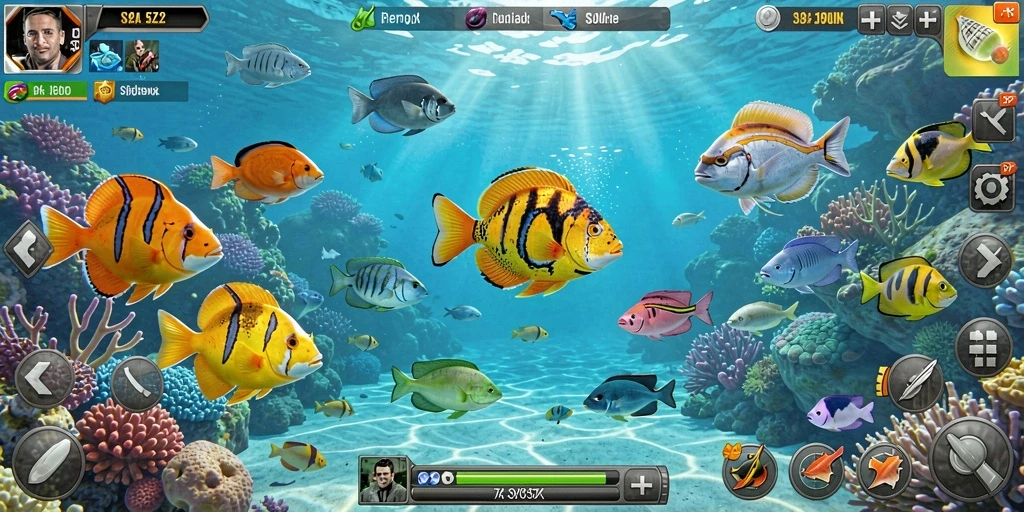 Gameplay seru menembak ikan di 5ZK.