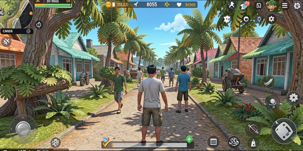 Tampilan screenshot 8055 menunjukkan pengalaman gameplay Simulation yang menarik.