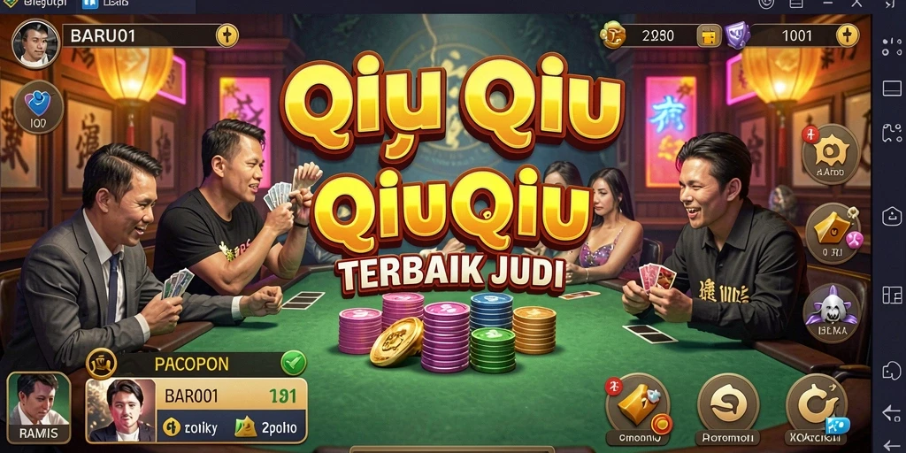 Tampilan gameplay seru dari BARU01 dengan teman-teman.