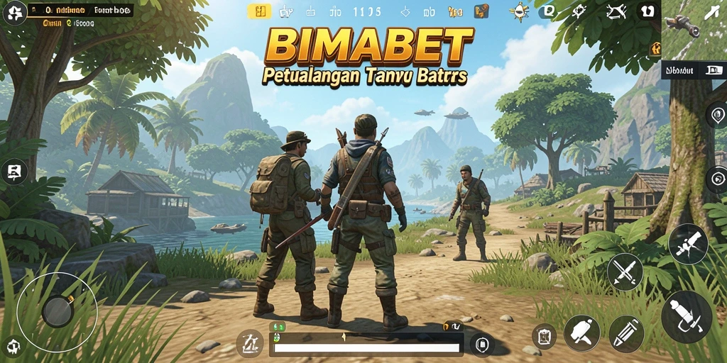 Tangkapan layar gameplay di dunia terbuka BIMABET.