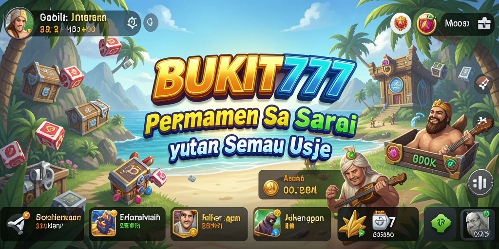 Gambar tampilan game BUKIT777 yang menarik dan penuh warna.