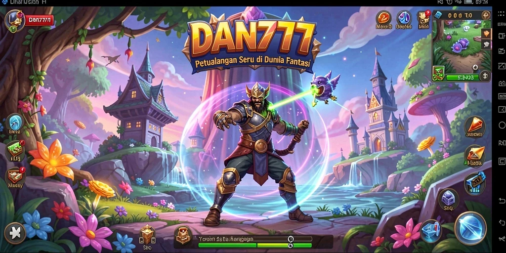 Gameplay seru dalam dunia petualangan yang luas dan menarik.