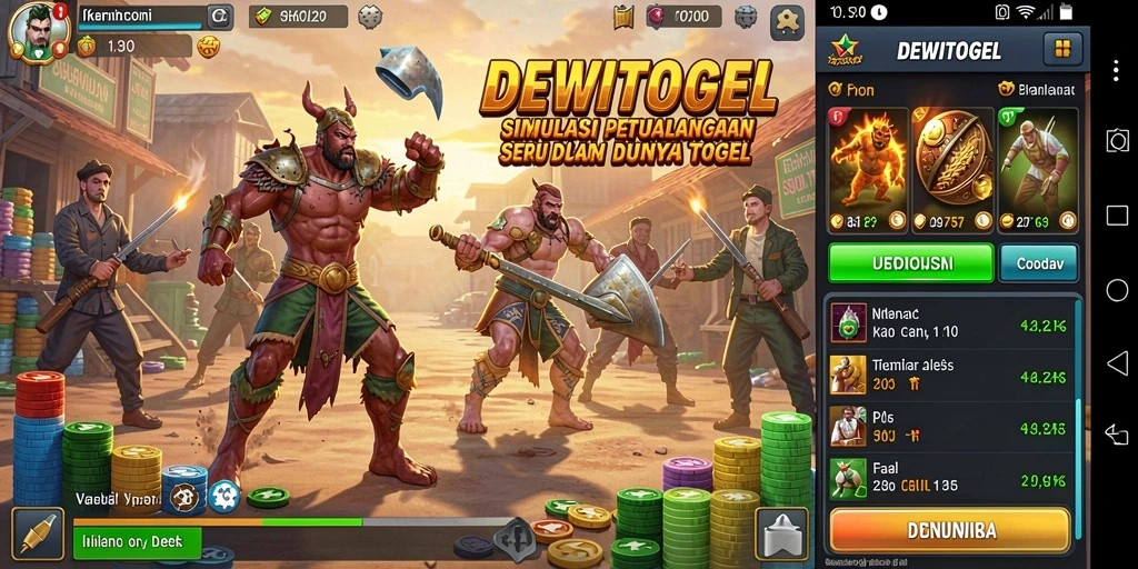 Tampilan gameplay DEWITOGEL yang menarik dan penuh strategi.