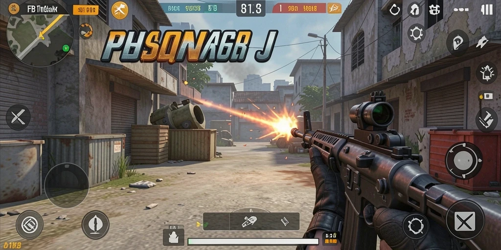 Tampilan gameplay FB168 dengan aksi tembak-menembak yang mendebarkan.