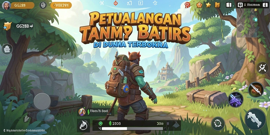 Tampilan gameplay luar biasa di dunia terbuka GG288.