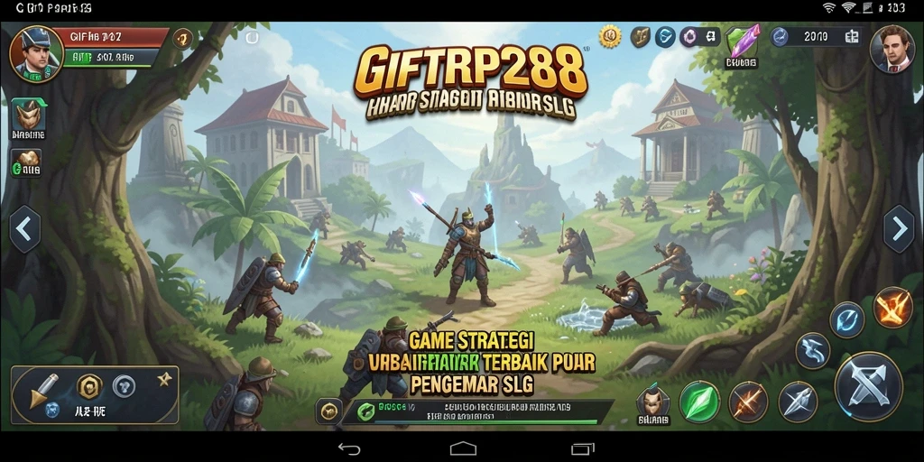 Tampilan gameplay strategis yang memukau di GIFTRP288.