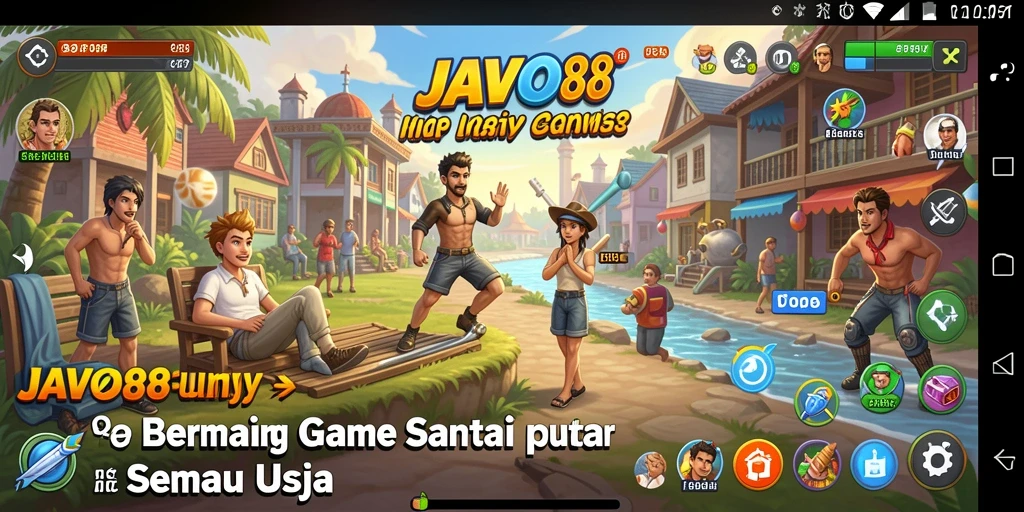 Tampilan gameplay seru dari JAVO88 yang menghibur dan menarik.