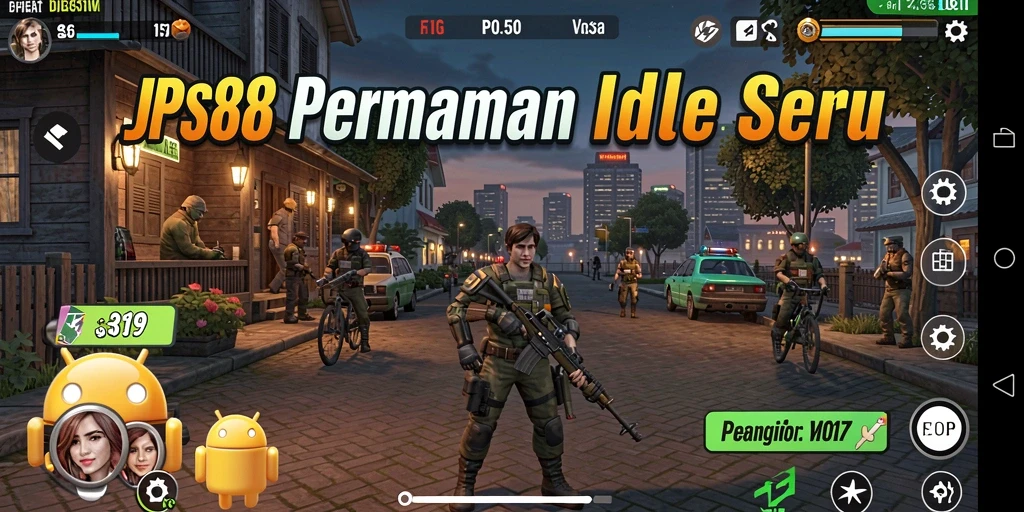 Tampilan gameplay JPS88 yang menarik dan penuh strategi Idle.