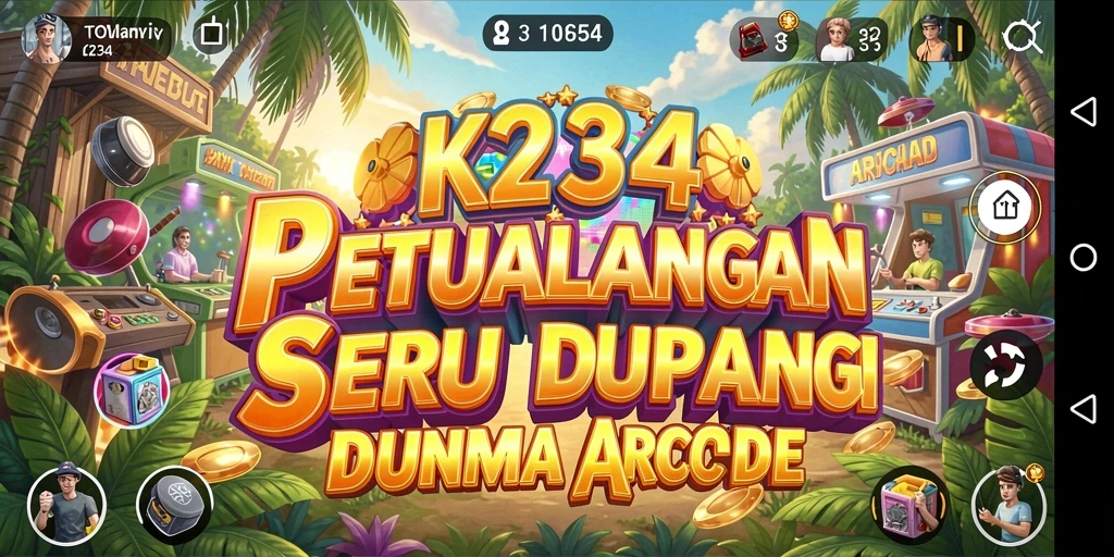 Tampilan gameplay seru dalam K234 yang memikat para pemain.