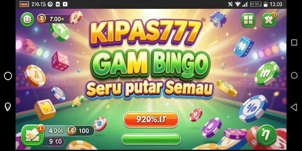 Tampilan gameplay Bingo KIPAS777 yang seru dan interaktif.