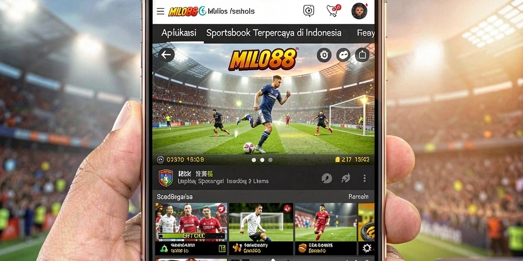 Tampilan menarik dari gameplay Sportsbook di MILO88.