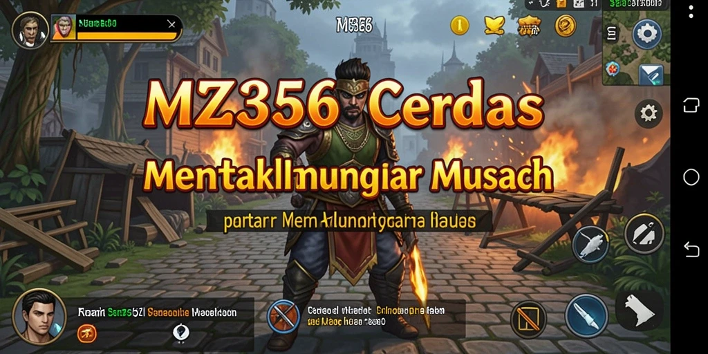 Tampilan gameplay MZ356 yang strategis dan mendebarkan.