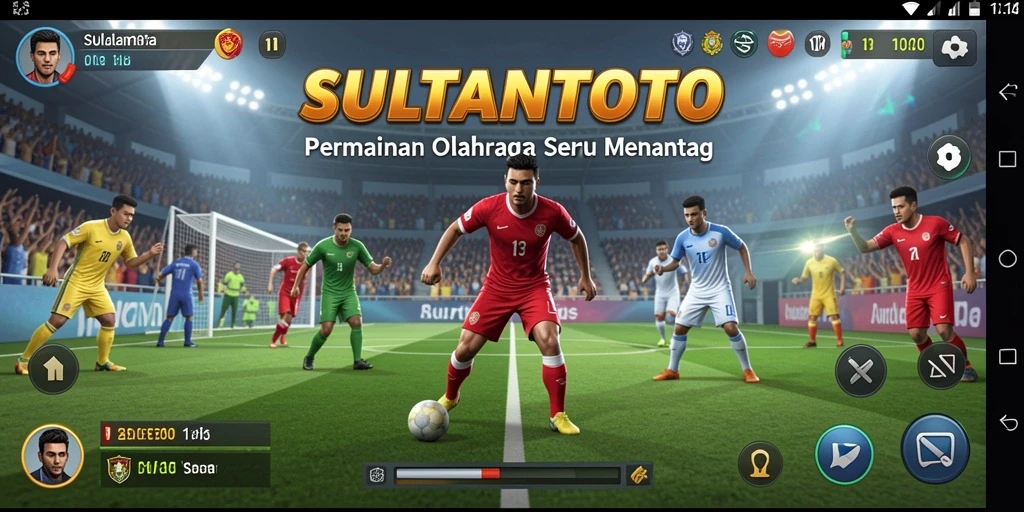 Tampilan gameplay SULTANTOTO yang menarik dan seru.