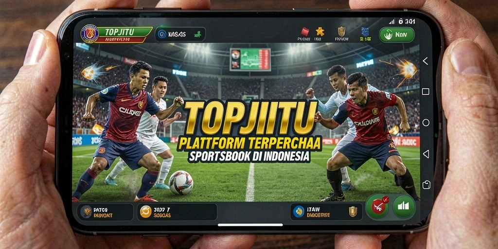 Tampilan screenshot dari gameplay taruhan di TOPJITU.