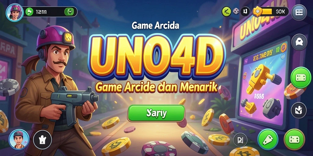 Tangkapan layar dari gameplay menarik UNO4D dengan visual menawan.