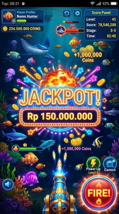 Menu navigasi yang sederhana dan efisien di aplikasi jayabet.